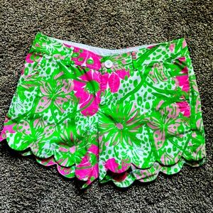 Lily Pulitzer Buttercup Shorts Size 4